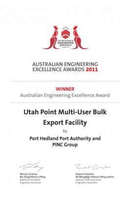 Australian Engineering Excellence Award